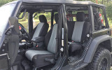 Full Set of CORDURA® 1000 Denier Xtra-Duty Installed in Jeep